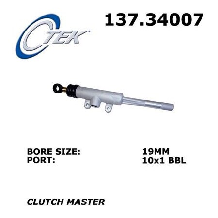 Centric C-Tek Standard Clutch Master Cylinder, C-Tek 137.34007